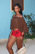 Dance Into Night Top Chocolate