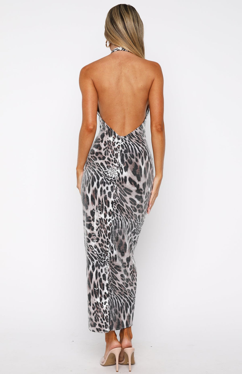 Dancing In The Dark Sequin Maxi Dress Savage Allure